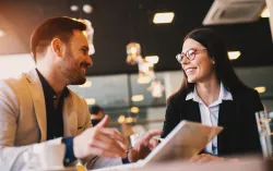 Consultants discussing Office of the CIO (OCIO)